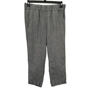 DKNY 100% Linen Pull-on Pants Size Medium